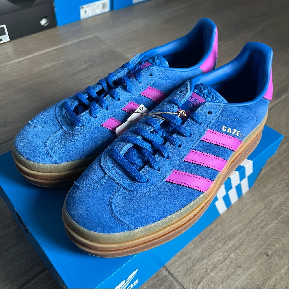 Adidas Gazelle Bold Womens 8